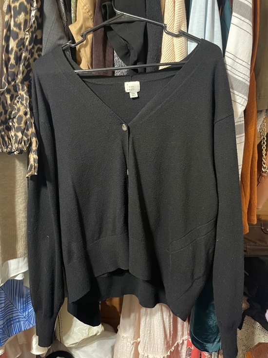 A new day Black Cardigan Size XXL - Picture 1 of 2